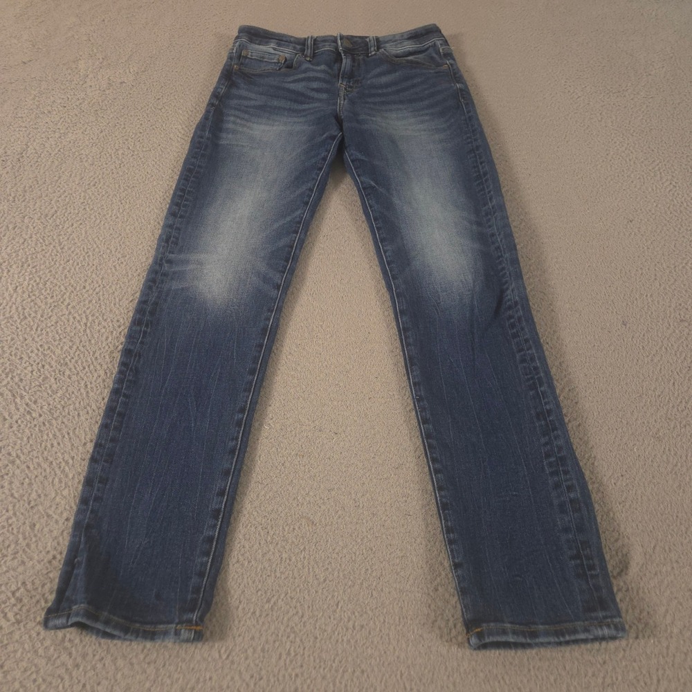 American Eagle Jeans Mens 30x32 Blue Skinny Next Level Airflex Stretch Denim